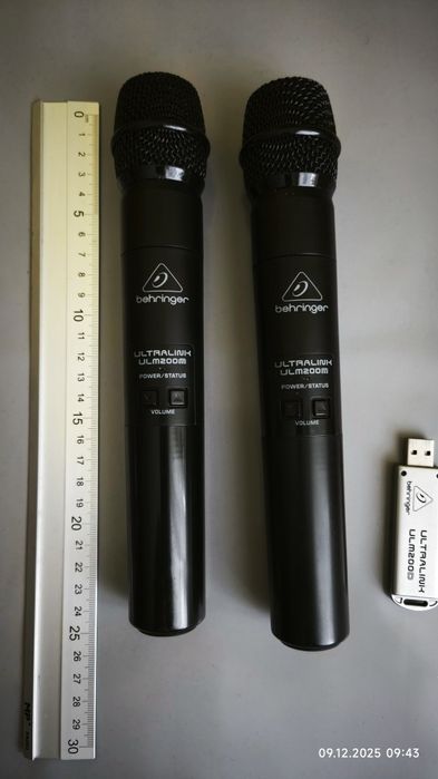 Microfon, set microfoane wireless behringer ulm200 USB