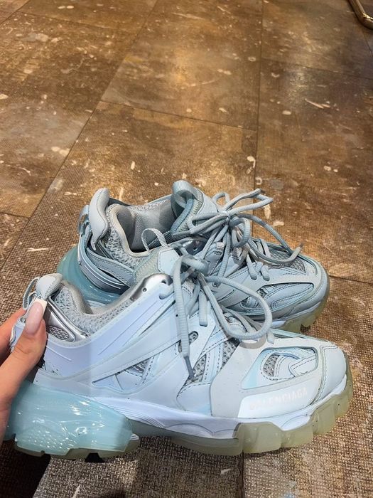 Balenciaga track clear sole blue оригинални СПЕШНИ!
