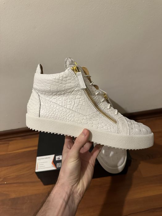 Giuseppe Zanotti White Boots High