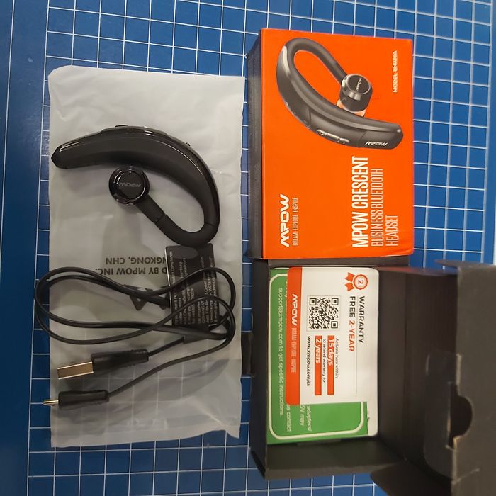 Bluetooth слушалка (handsfree) MPOW Crescent с микрофон за шумопотискане