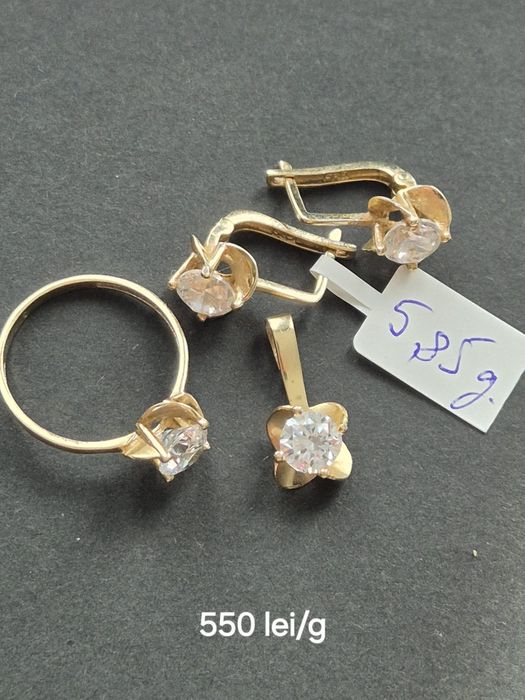 Seturi bijuterii aur 14 k de vanzare