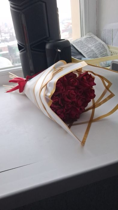 Цветы из атласной ленты