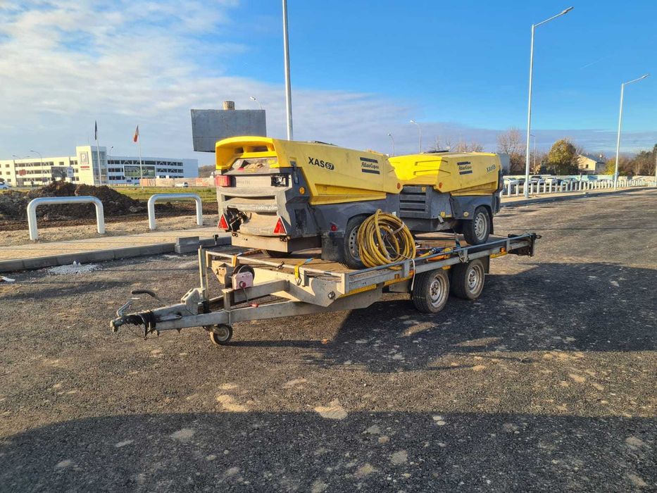 Inchiriez / inchiriere motocompresor aer Atlas Copco XAS 67