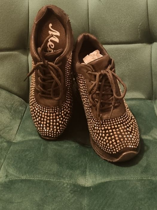 Adidasi MeiShoes cu strasuri n.35