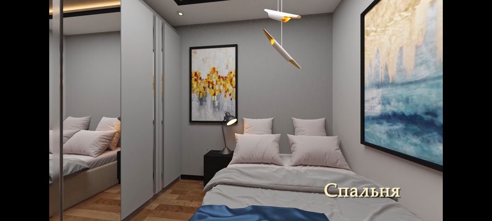 Nest One 21-й этаж с видом в Ташкент Сити парк Hilton Б блок