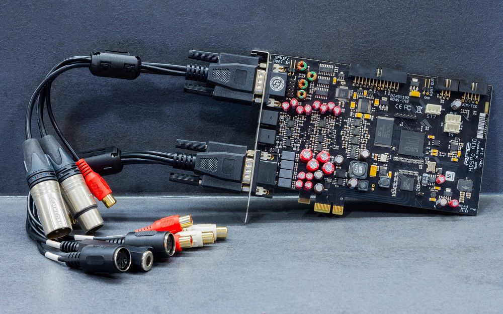 RME HDSPe AIO - професионална звукова карта / звуков контролер