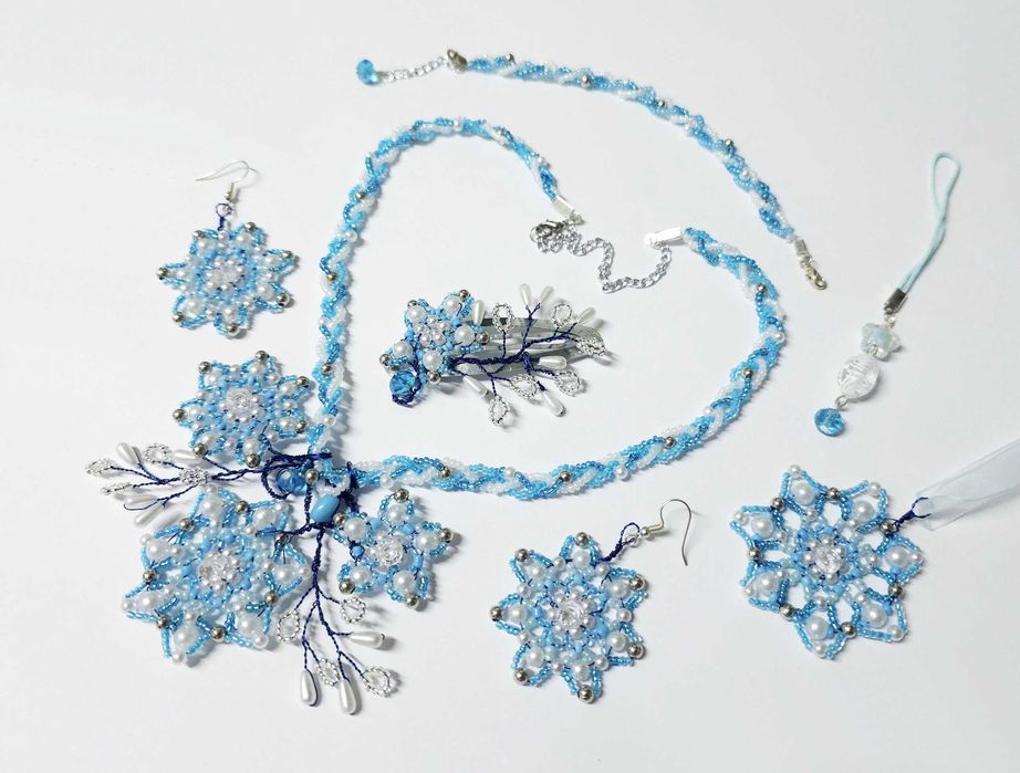 Seturi bijuterii modele unicat evenimente lucrate manual din margele