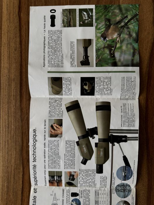 Monocular vantoare sau ornitologie KOWA TSN-2 Made in Japan