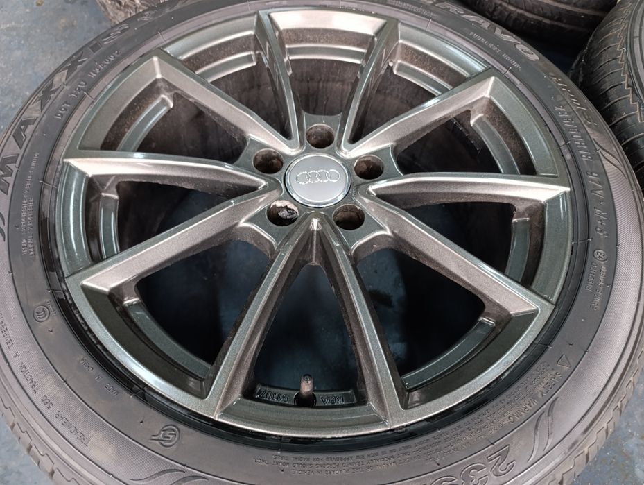 Jante  Audi A4,A5,A6 cu anvelope vara Noi 235 50 18 Maxxis Bravo HPM5