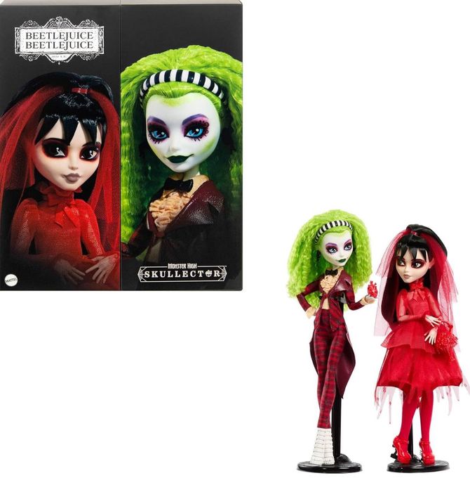 Битлджус и Лидия monster high