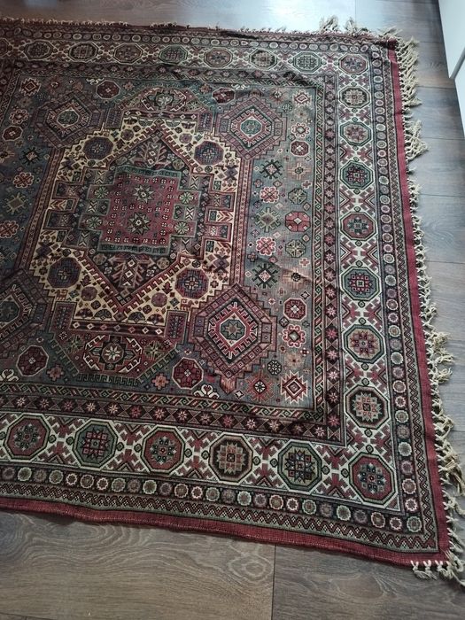 Soumak кавказки вълнен килим 155/160см – ръчна изработка