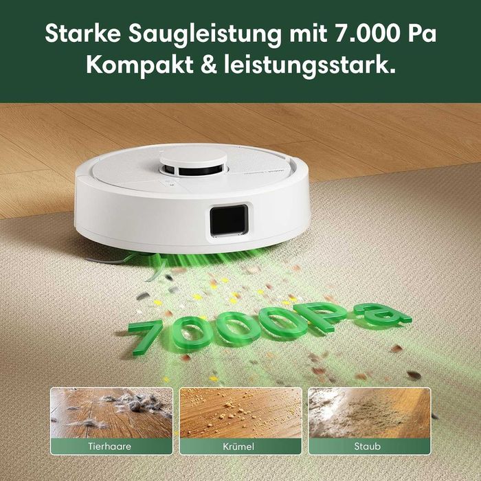 iRobot Roomba Mini робот прахосмукачка и моп + докинг станция AutoEmpty, 7000 Pa