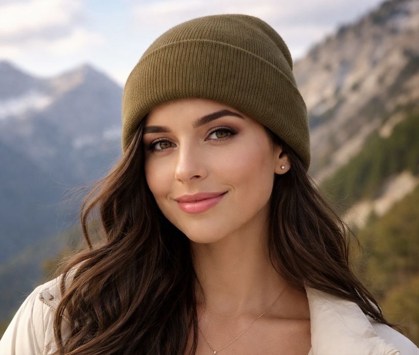 Шапка теплая новая