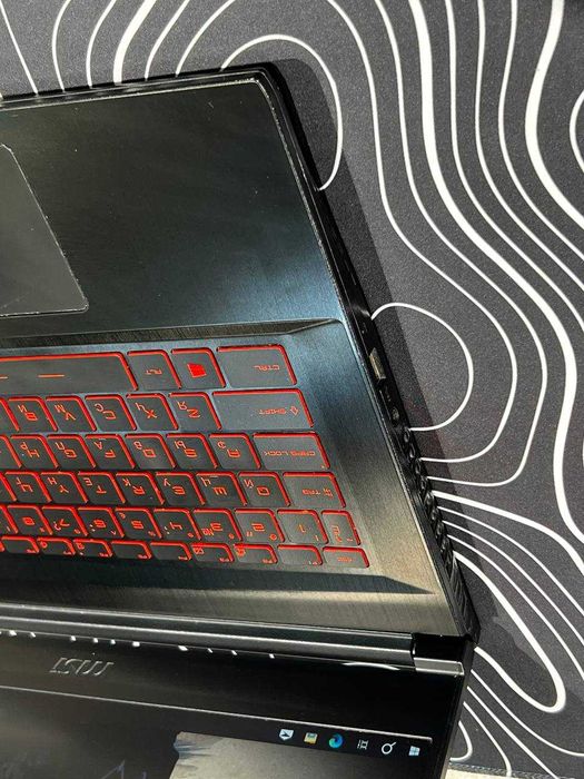 MSI Thin GF63 i5-10500H DDR4 8GB SSD Nvme 256GB GTX1650 15'6 FHD