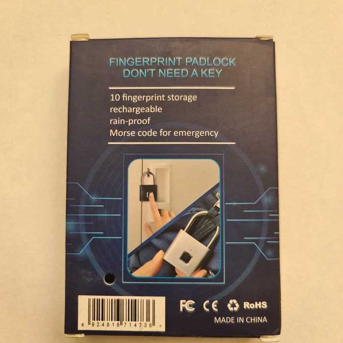 Смарт-замок с отпечатками пальцев