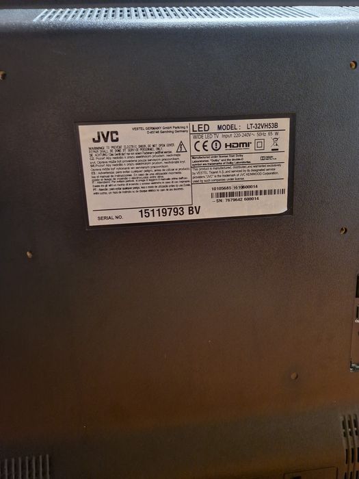 Televizor JVC smart LT-32VH53B 83cm•Amanet Lazar Crangasi•56120
