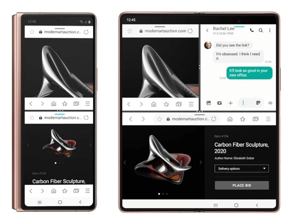 Z Fold 2 5G în condiții impecabile