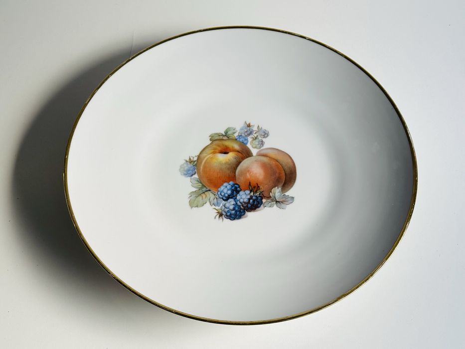 Platou rotund mare portelan Hutschenreuther 31 cm