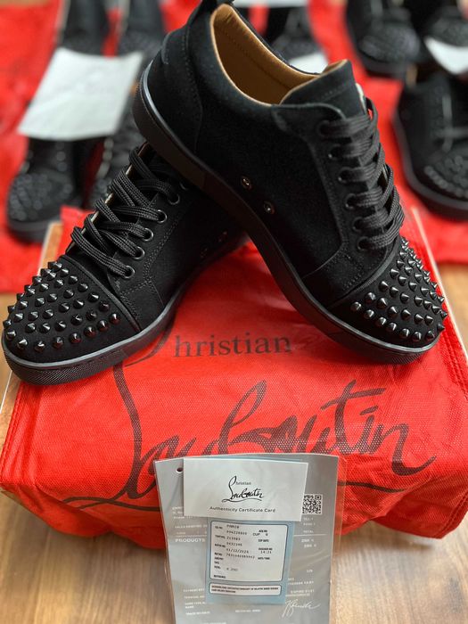 PREȚ BOMBĂ!!! Adidasi~sneakers~pantofi Christian Louboutin Spikes