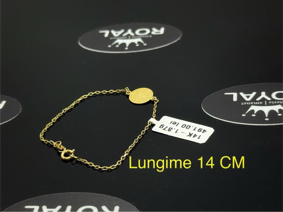 Bijuteria ROYAL : Bratara AUR 14K / 1.37 GR