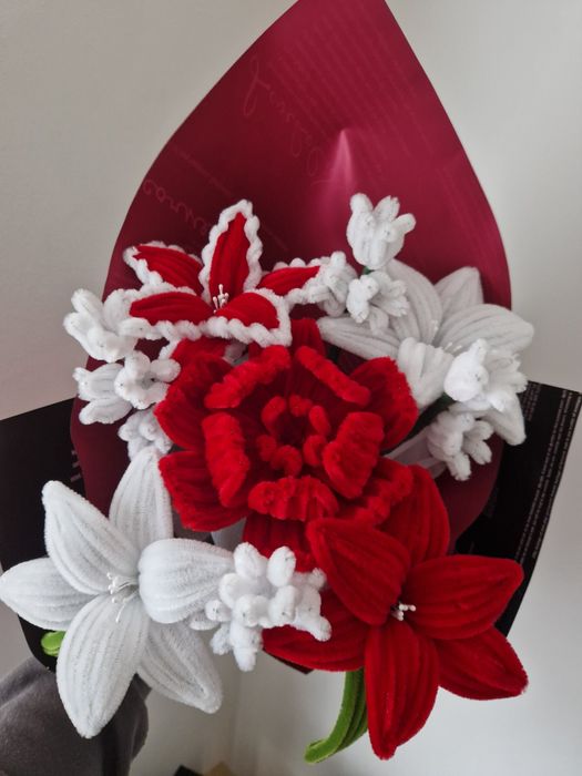 Buchet realizat manual