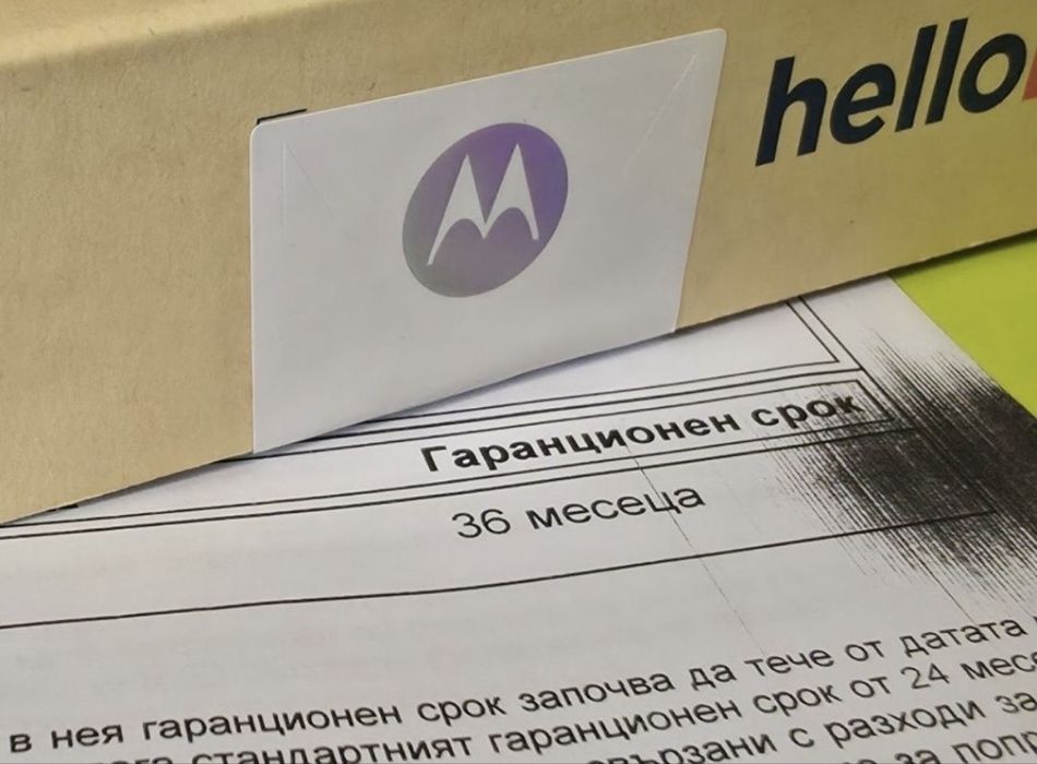 ЗАПЕЧАТАН 256GB Motorola g35 5G Yettel Гаранция 2029г, Grey | Сив