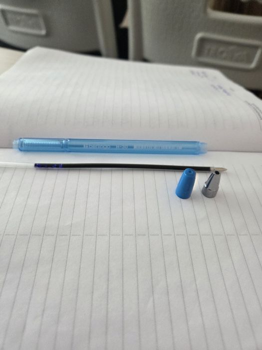 Ручка школьная синяя