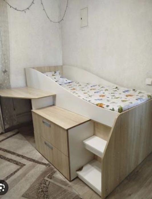 Детский кровать сатылады. 40 мын. Торг бар.