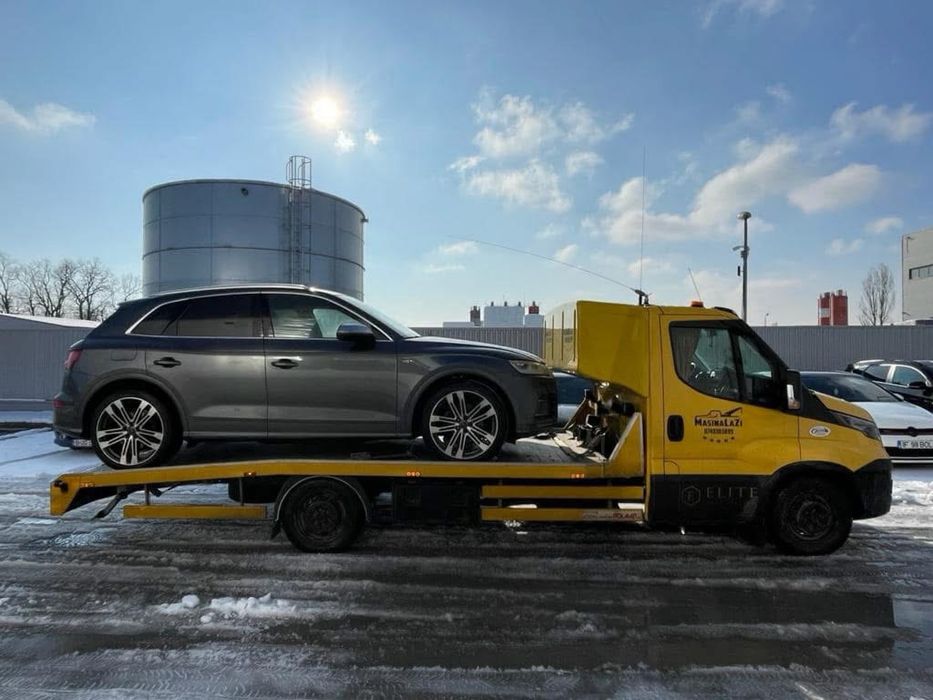 Tractari auto, asistenta rutiera non stop