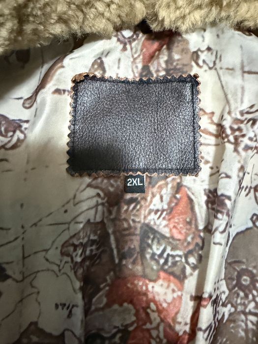 Geacă piele aviator