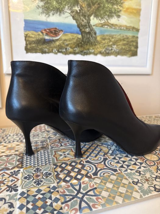 Кожени боти черни Lasocki