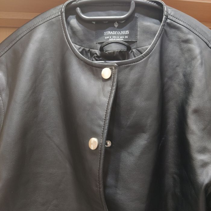 Дамско яке еко кожа