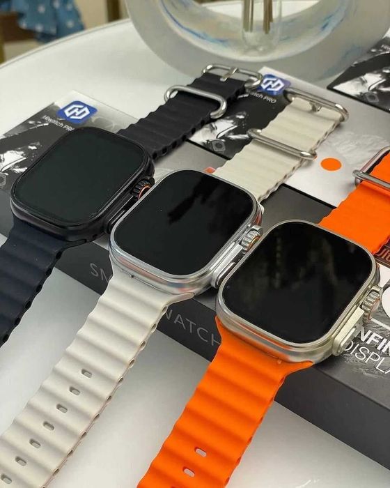 Смарт часовник T900 Ultra, Series 8,Touch Screen, Пулс,Кръвно налягане