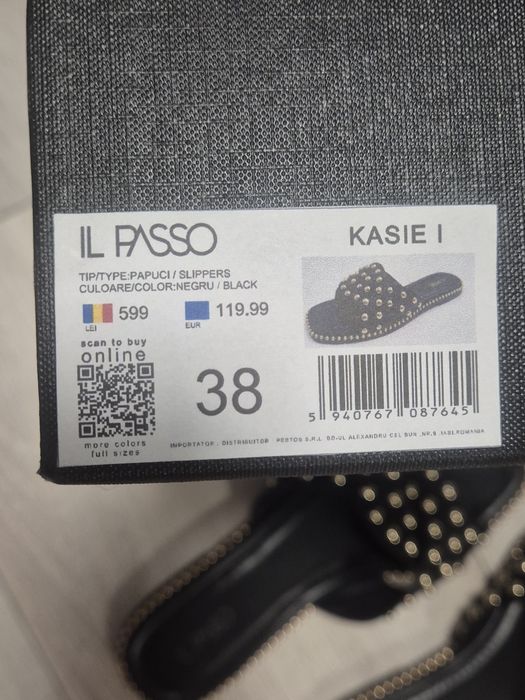 Papuci Il Passo piele