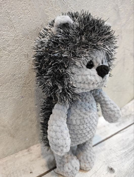 Кот, тигр, ёж, пчёлка, утка-игрушки вязаные