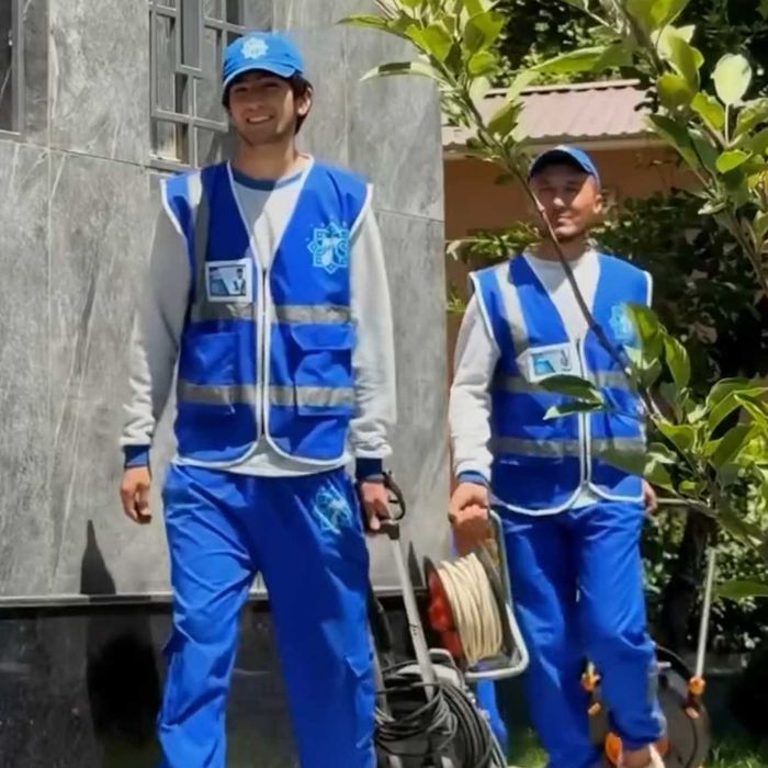 Bruschatka va kafel tozalash | Чистка брусчатки и плитки | Ташкент