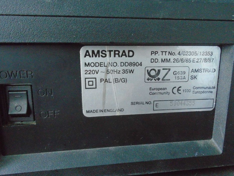 видео Amstrad dd8904