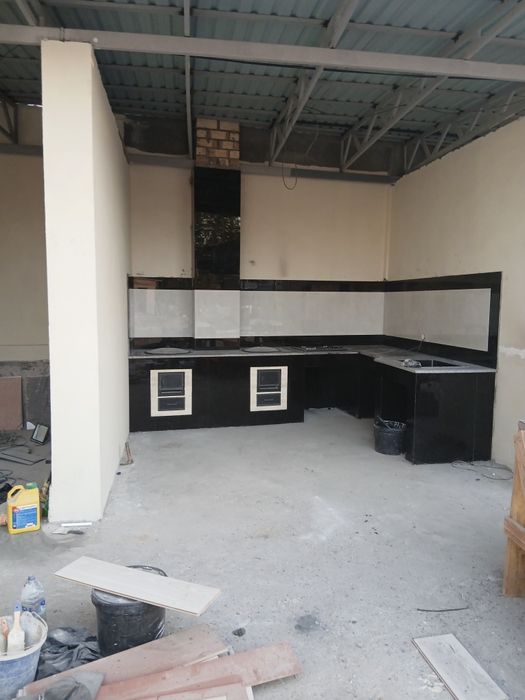 Летний кухня курамиз урок козон барбекю тандир