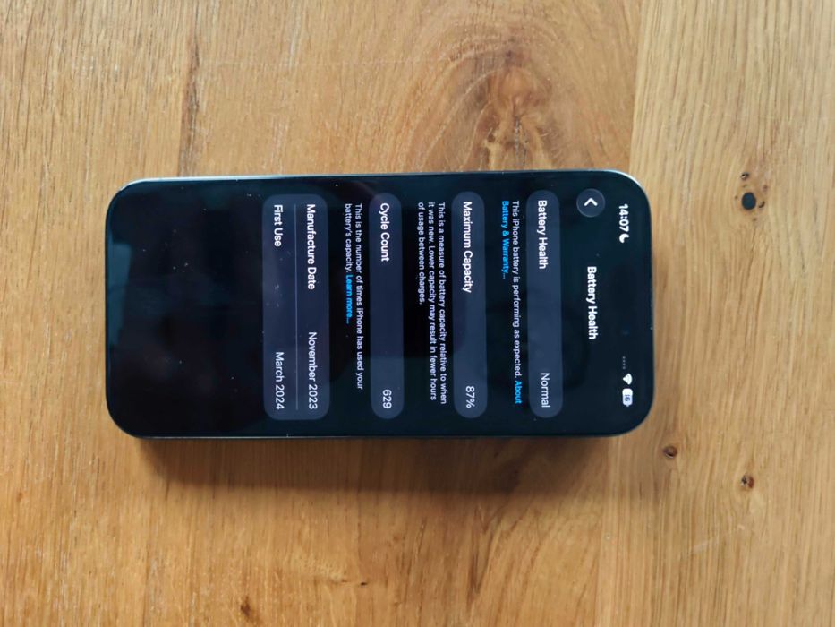 iPhone 15 Pro Titanium Blue 128GB