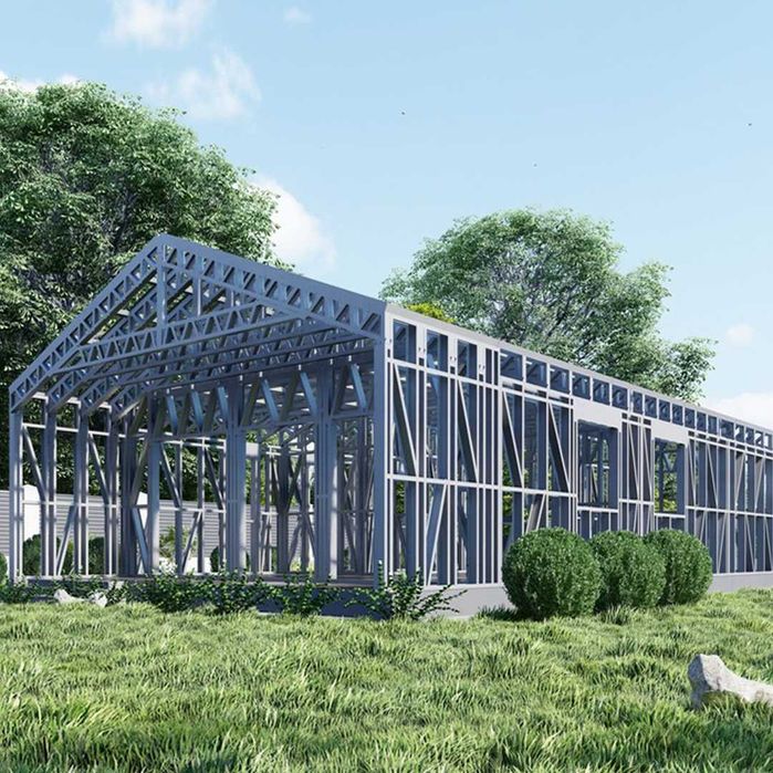 Строительство домов ЛСТК под ключ. Проект, производство, монтаж