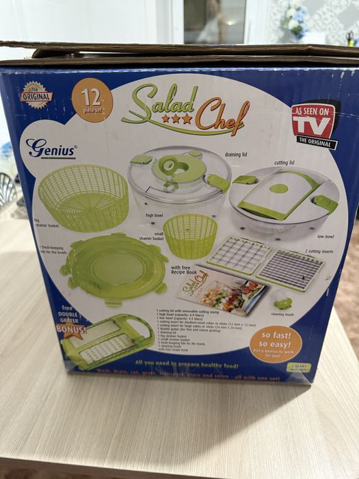 Salad Chef овощерезка из 12 предметов