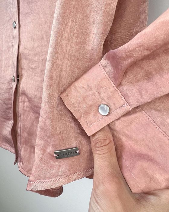 Дамска розова риза Tigha