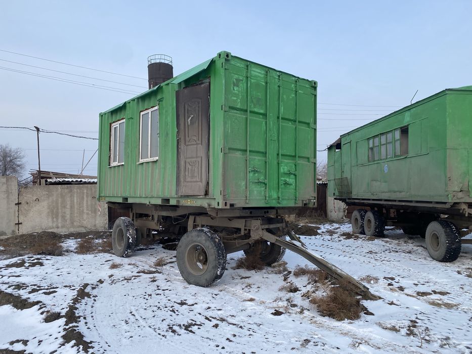 Жилой вагончик на колесах