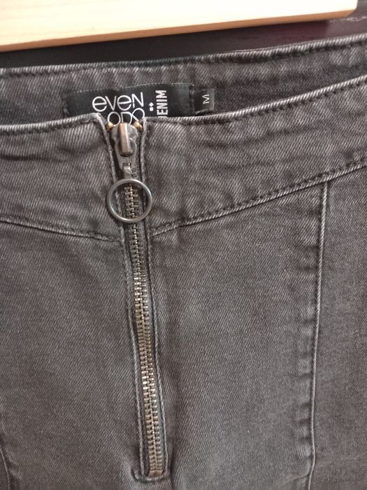 Черна дънкова пола