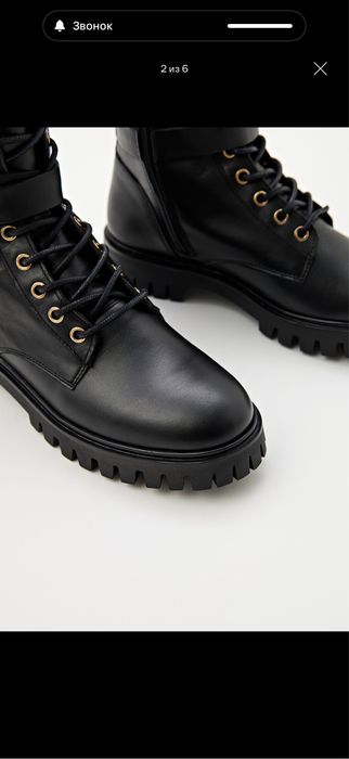 Ботинки кожа Tommy Hilfiger