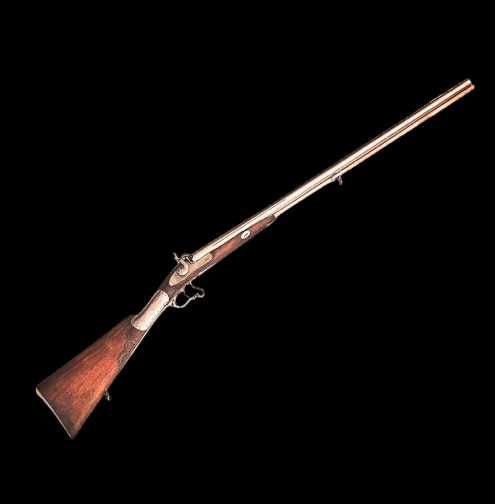 Стара двуцевна пушка