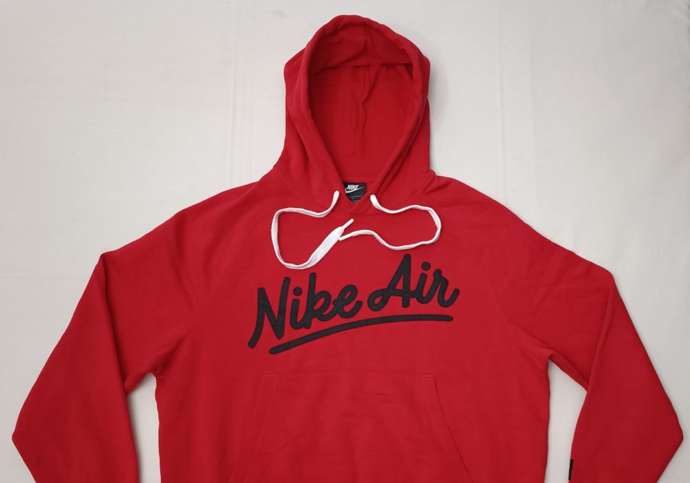 Nike AIR Fleece Sweatshirt оригинално горнище L Найк памук суичър