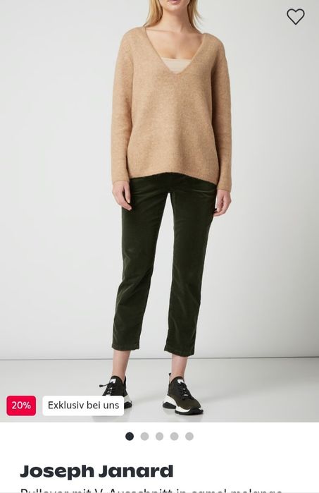 Дамски пуловер с алпака Joseph Janard