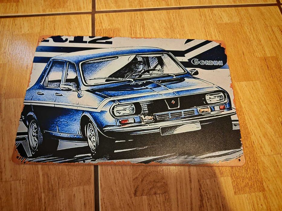 Renault 12 Gordini tablita
