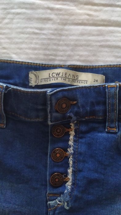 Шорты джинсовые светлые, синие